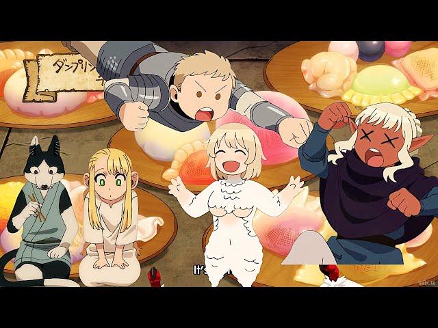 Laios & Marcille Prepares a Menu to Cook Falin UwU || Dungeon Meshi Eps 24 ダンジョン飯