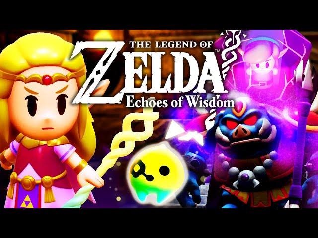 Zelda: Echoes of Wisdom - Full Game 100% Walkthrough (No Damage + Hero Mode)