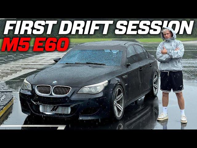 REBUILDING & THEN DRIFTING MY FLIPPED M5 E60 DURING A HURRICANE - WILL IT EVER RUN PROPERLY?