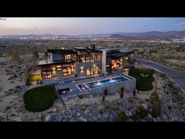 $6,500,000! One of a kind home in Reno Nevada with features and finishes beyond compare