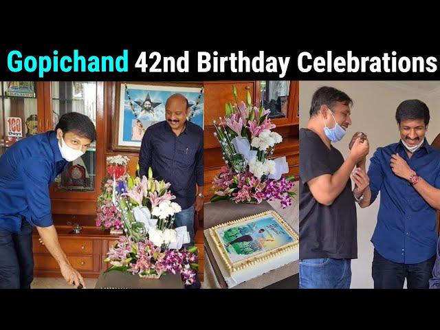 Hero Gopichand Celebrates his 42nd Birthday Celebrations || Maata MUCHATA