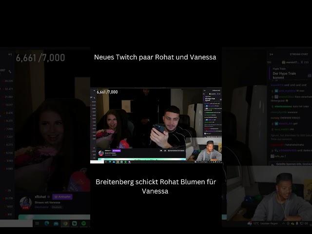 Neues Traumpaar Rohat und Vanessa #twitch #rohat #clips #streamer