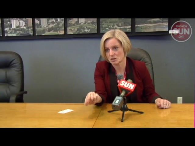 Rachel Notley and NDP meet with Edmonton Sun editorial board