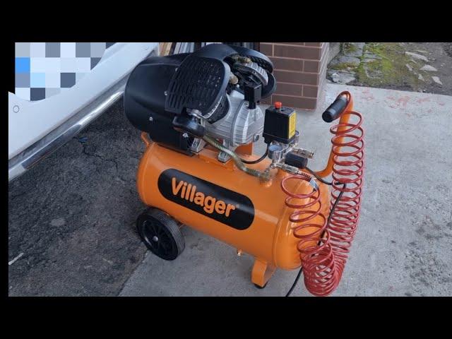 Compressor Villager VE 50L First start