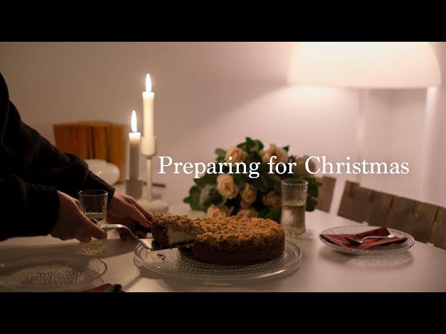 Preparing  for Christmas  I Simple & Minimal Christmas Decor I Cozy Winter day I slow living