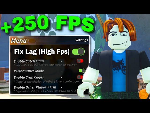 How To REDUCE LAG & INCREASE FPS & FIX CRASHES (Best Settings) in FISCH! ROBLOX FISH