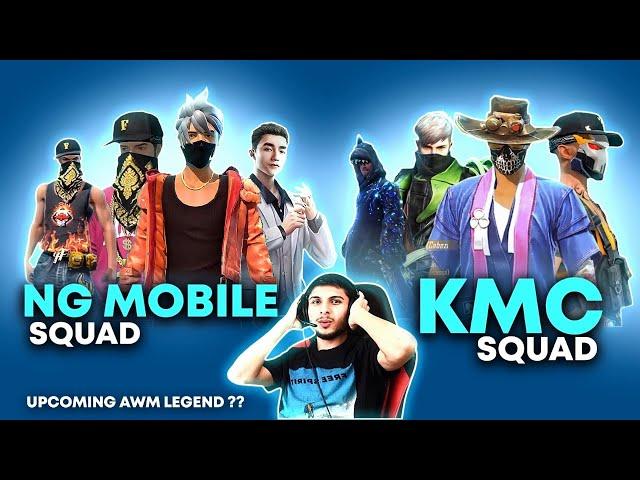 NG ESPORTS VS KMC  || 4 vs 4 Friendly Match  - Garena Free Fire