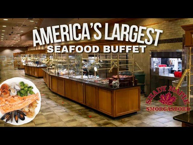 Seafood Dinner Night at Shady Maple! AMERICA'S LARGEST BUFFET on New Year's Eve!