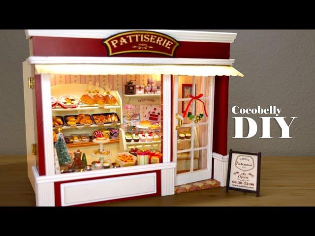 Pâtisserie DIY Miniature Bakery Dollhouse Crafts Relaxing Satisfying Video