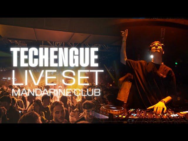 TECHENGUE Live Set - TOBIAS GERARD Mandarine Club