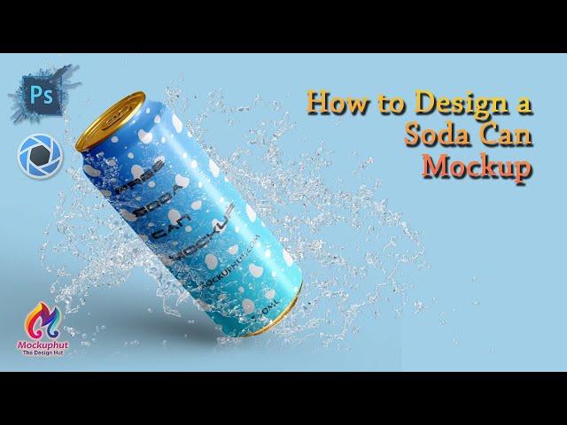 How to design a Soda Can Mockup | Drink Mockup | Photoshop Mockup Tutorial