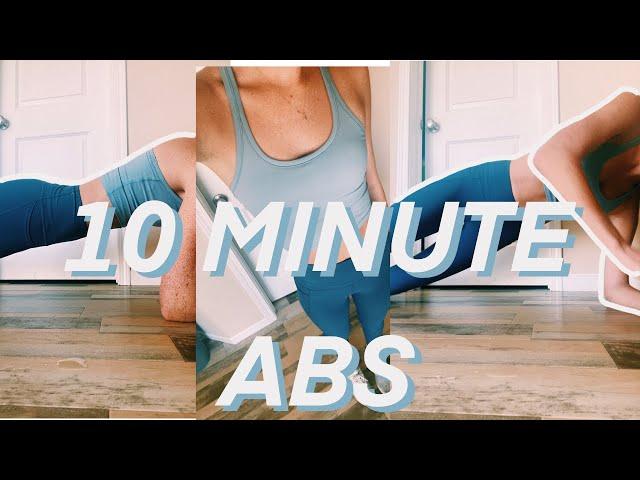 10 MINUTE AB WORKOUT