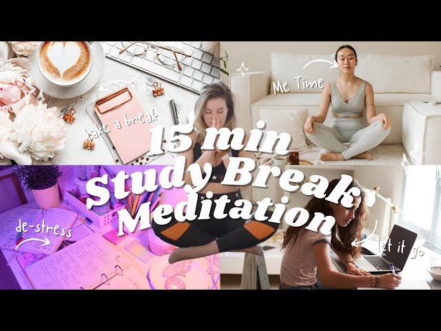 Guided Study Break Meditation with Alice (15 minutes)