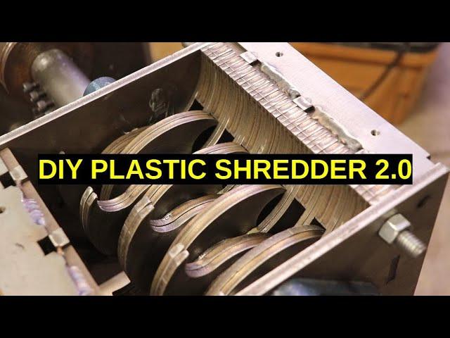 DIY Plastic Shredder 2.0