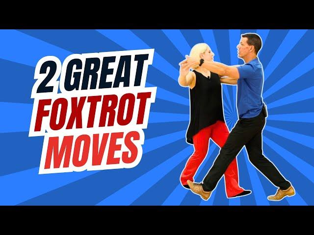 Social Foxtrot Dance Steps (Open Left Turn & Ladies Turn)