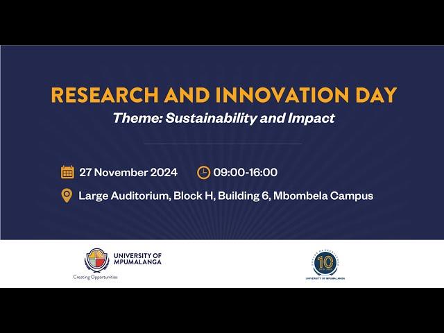 University of Mpumalanga Research and Innovation Day