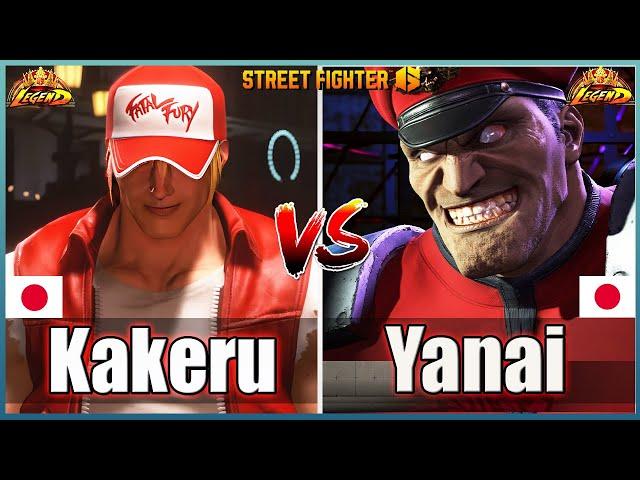 Street Fighter 6  Kakeru (TERRY)  Vs Yanai (M Bison) Best Ranked MatchFightingGameWorldX