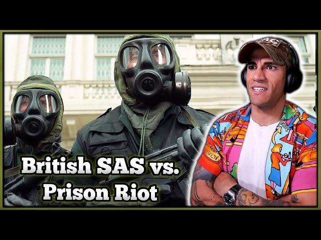 British SAS vs. Prison Riot - Marine reacts