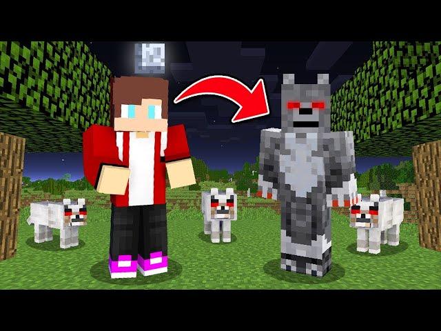 I Became A Werewolf In Minecraft