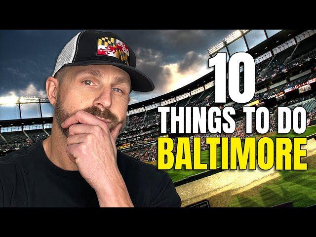 The BEST UNIQUE EXPERIENCES to do in BALTIMORE in 2024 [TIME SENSATIVE]