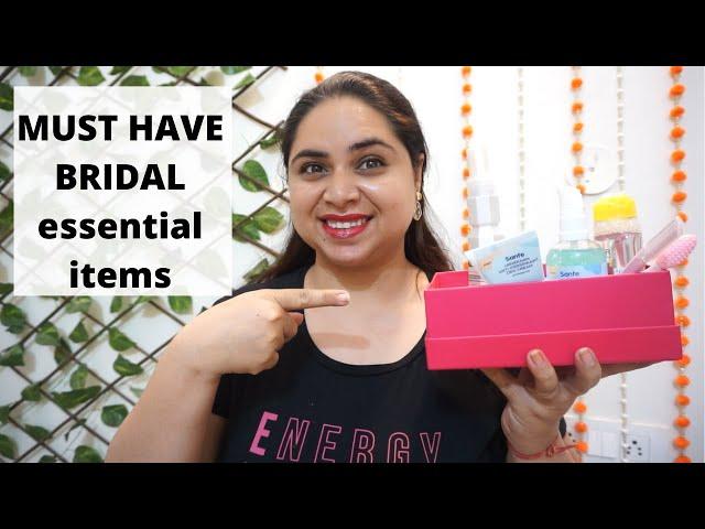 MUST HAVE BRIDAL essential items | Things Every Newly Wed Bride Needs| Nykaa PINK FRIDAY SALE