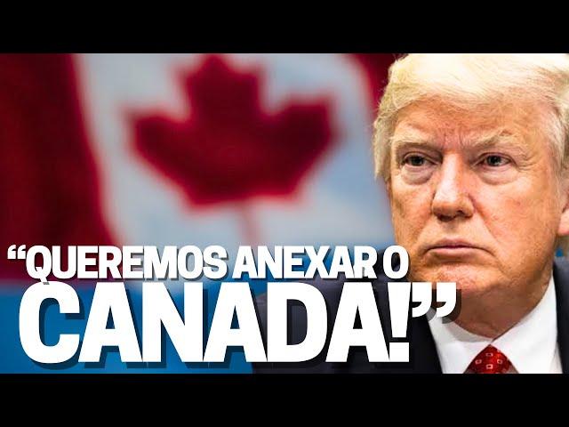 Trump: “EUA quer anexar o Canadá! Será nosso 51° estado”! Putin desafia EUA: “somos mais poderosos”!