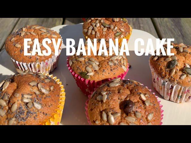Easy banana cake
