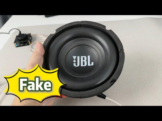 So sad, I bought a fake 6.5" speaker