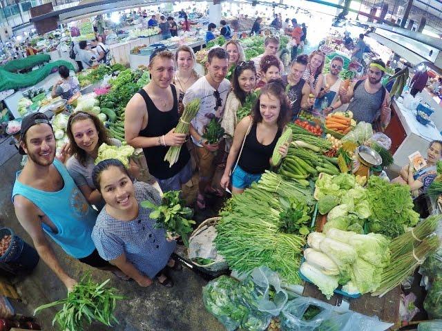 A Super Fun Class at Our Thai Cooking School! - May 5th 2017