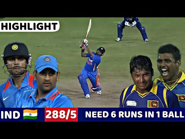 INDIA VS SRI LANKA 3RD ODI 2012 | FULL MATCH HIGHLIGHTS | INDIA VS SRI LANKA MOST SHOCKING EVER