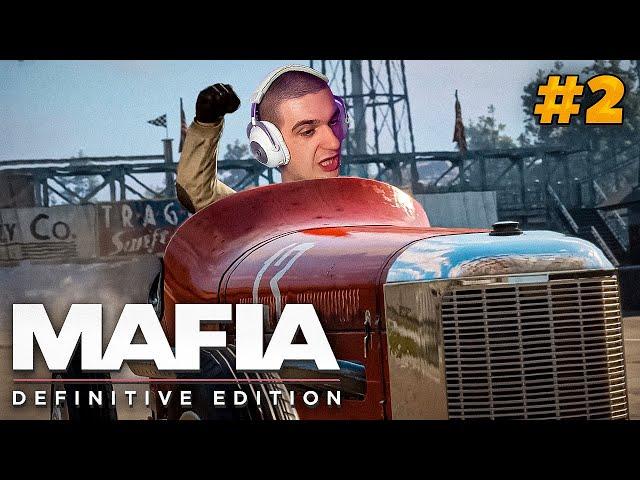 ЭВЕЛОН проходит Mafia: Definitive Edition #2 ГОНКИ!