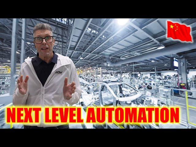 Chinese Automated Car Factory of the Future.