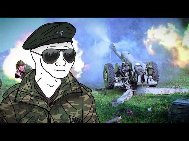 Bosanska Artiljerija but you're shelling Serbian positions