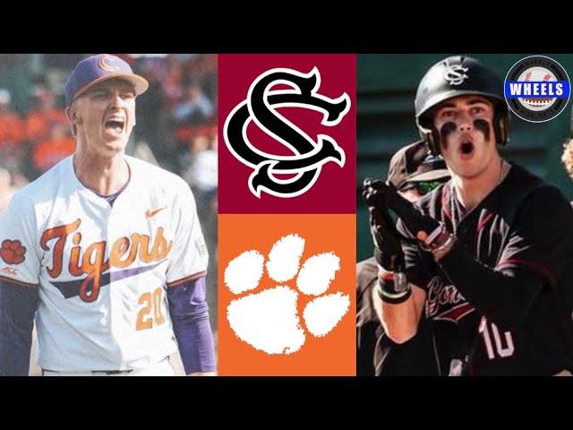 #19 South Carolina vs #10 Clemson (Exciting Game!) | Game 2 | 2024 College Baseball Highlights