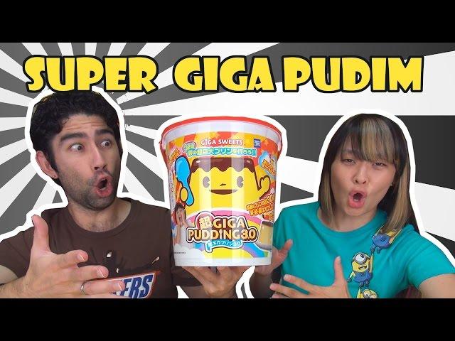 SUPER GIGA PUDIM (超ギガプリン) - Japão Nosso De Cada Dia