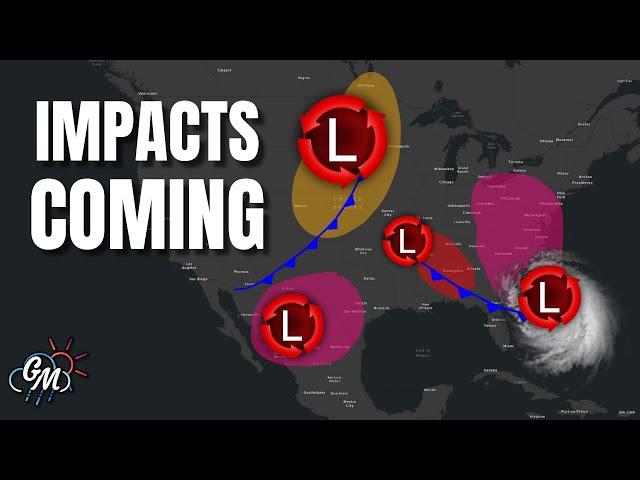 IMPACTS Are Expected As Tropical Development And Other Storms Loom