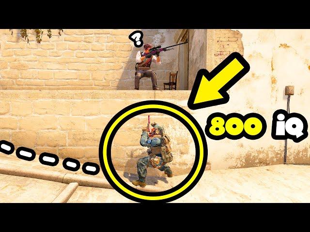 800 IQ SNEAKY TRIGGER DISCIPLINE! - CS:GO BEST ODDSHOTS #524