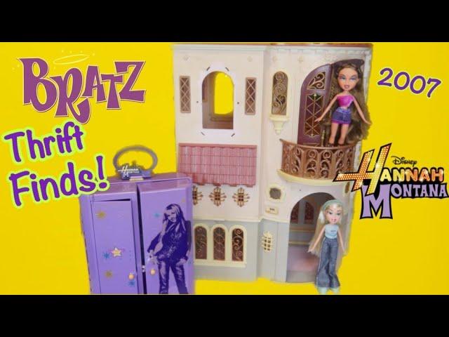 BRATZ Thrift Finds! Movie Mansion & HANNAH MONTANA!