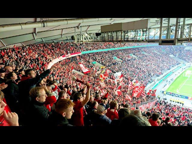 6.000 Kaiserslautern Fans singen "Trotz der zweiten Liga, Deutscher Pokalsieger, 1996 FCK"