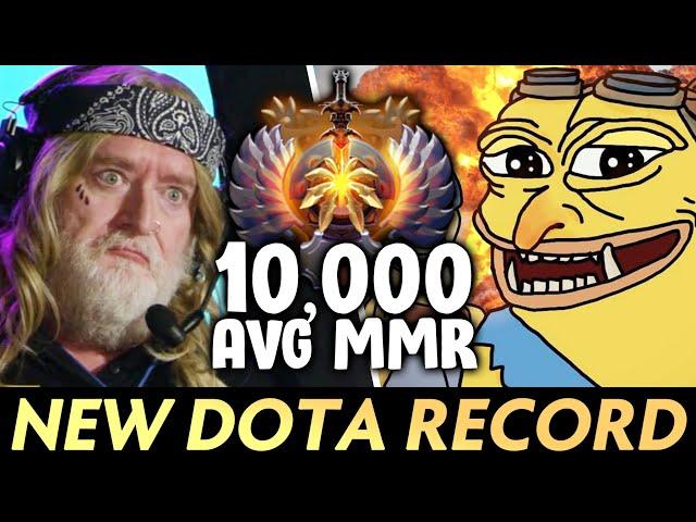 10,000 average MMR Ranked with Techies — NEW WORLD RECORD in Dota