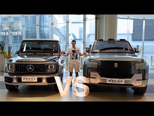 Китаец U8 размазал Mercedes G63 AMG #авто #тестдрайв