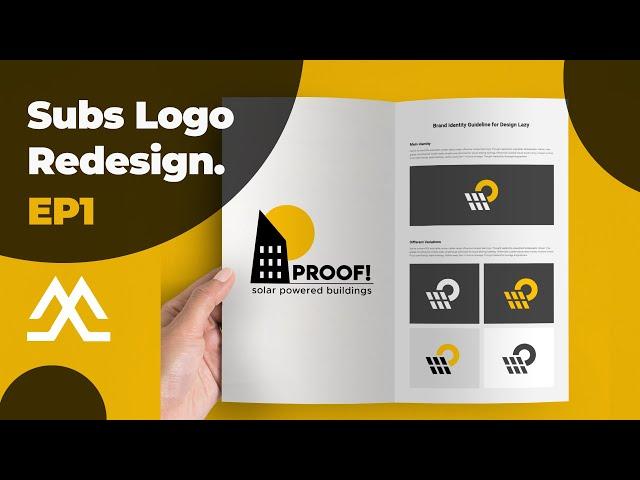 How I Redesign My Subscribers Logos Ep1