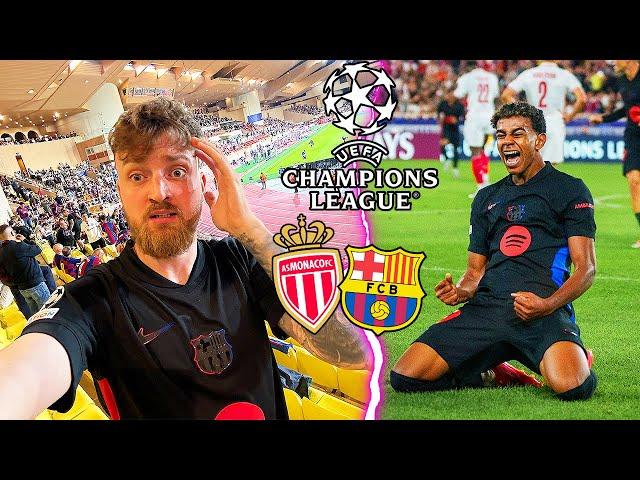 AS Monaco vs. FC Barcelona - UCL Stadionvlog  | VOLLBRUCH & LAMINE GENIESTREICH | ViscaBarca