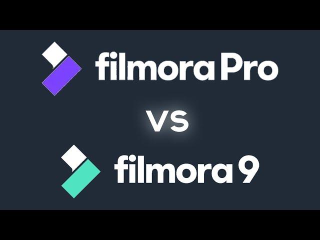 Filmora9 vs FilmoraPro│What's The Difference?