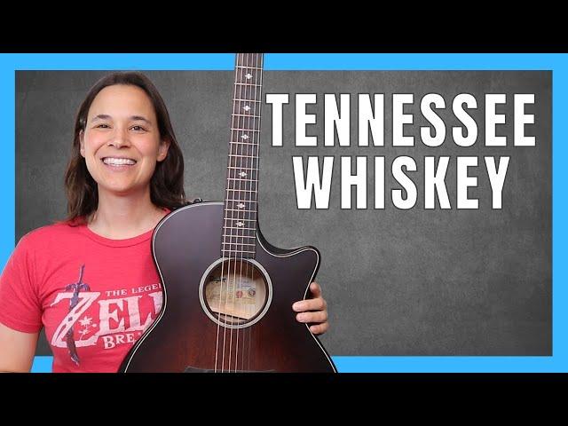 Tennessee Whiskey Guitar Lesson to Sound Like The Record