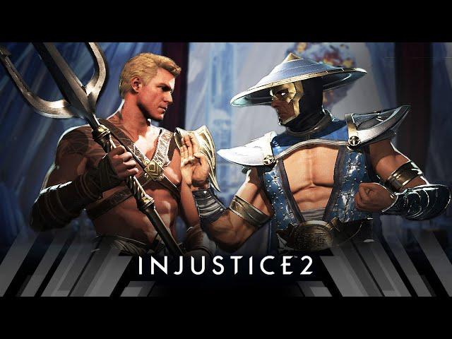 Injustice 2 - Aquaman Vs Raiden (Very Hard)