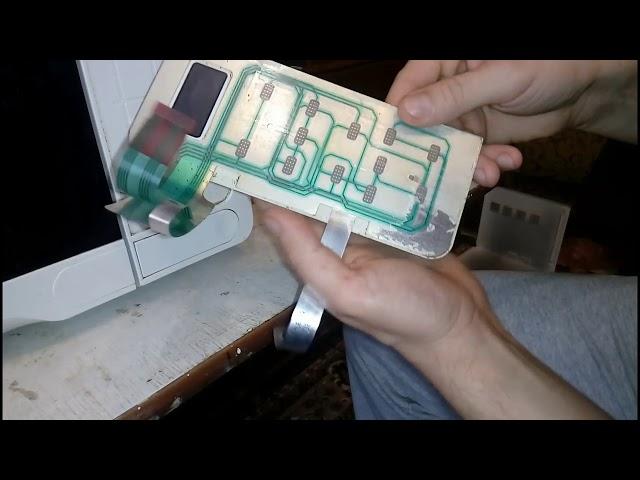Ремонт сенсорной панели микроволновой печи Samsung MW73ER