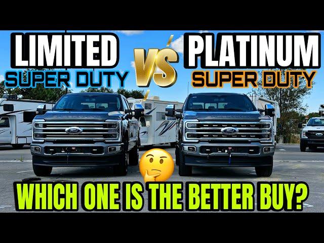 2024 Ford F250 Super Duty Platinum VS Limited: The Ultimate Ford Trucks Go Head To Head!