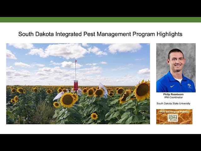 South Dakota IPM Program Highlights -- Philip Rozeboom SD IPM