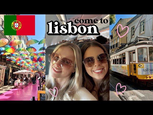 THE BEST PLACES TO GO IN LISBON | girls travel vlog 2023